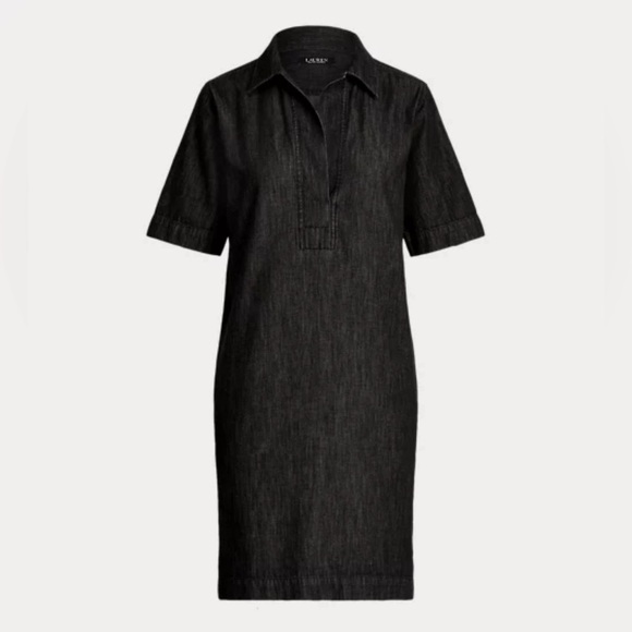 Ralph Lauren Black Label Denim‎ Shift Dress NWT
Size XS Nightfall Wash - Picture 2 of 12